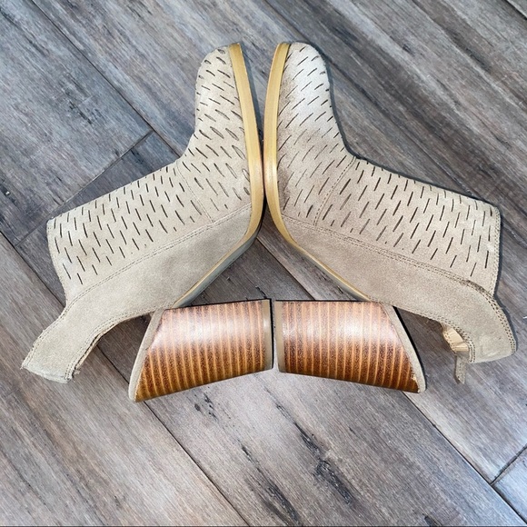 Gunmetal devyn‎ shoes booties perforated - Picture 5 of 10